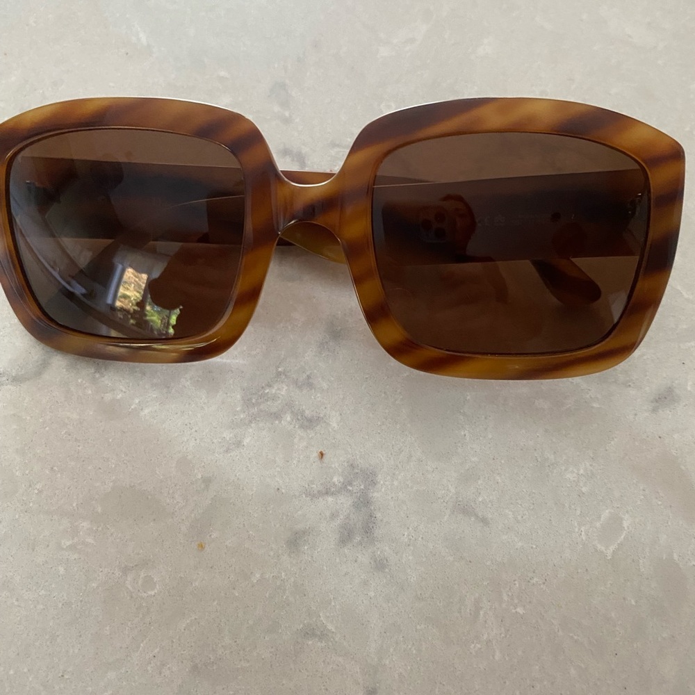 Brown tortoise vintage Christian Dior sunglasses